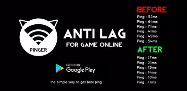 PING GAMER - Anti Lag For All 