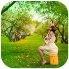 Garden Photo Frame آئیکن