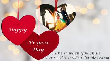 Propose Day Photo Frame 海報