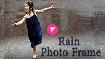 Rain Photo Frame Affiche
