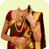 Women Traditional Dress Photo icon Women Traditional Dress Photo icon