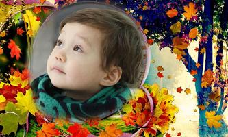 Autumn Background Photo Editor постер