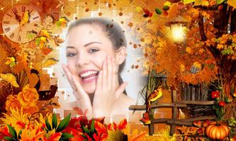 Autumn Background Photo Editor تصوير الشاشة 2