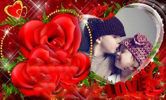 Love Romantic Frames Photo Editor imagem de tela 2