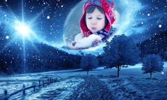 Snow fall Frames Photo Editor الملصق