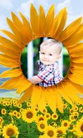 Sunflower Frames Photo Editor Affiche