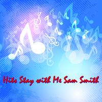 Hits Stay with Me Sam Smith poster