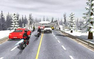 Highway Moto Bike Racing Stunt captura de pantalla 3
