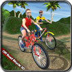 Uphill Bicycle Rider Offroad