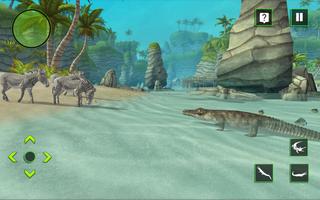 Crocodile Simulator Attack 3D poster