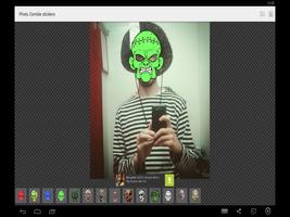 Zombie Photo Stickers постер