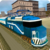 Conduite 3D Metro train Sim icône