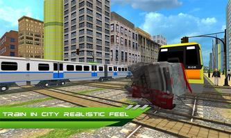Driving Metro Train Sim 3D تصوير الشاشة 2