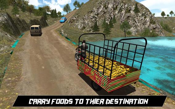 Tuk Tuk Rickshaw Food Truck 3D screenshot 11