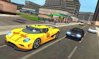 Modern City Cab Simulator 2024 poster