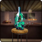 Bottle Shoot 3D Challenge Game Zeichen