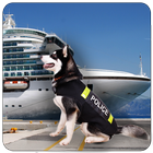 Polizeihund Cruise Crime Chase Zeichen