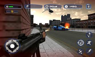 Police Squad Gangster Chase 3D ảnh chụp màn hình 2