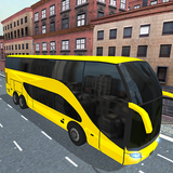 City Coach Bus Sim Pilote 3D icône