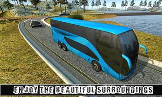 City Coach Bus Sim Pilote 3D capture d'écran 2