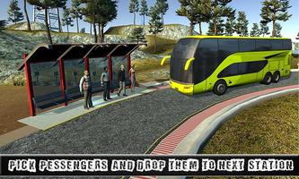 City Coach Bus Sim Pilote 3D capture d'écran 3