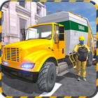 Real City Garbage Truck sim 3D icon
