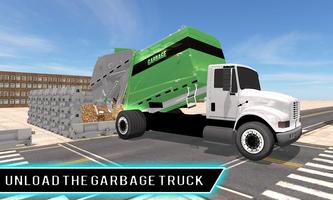 Real City Garbage Truck sim 3D screenshot 1