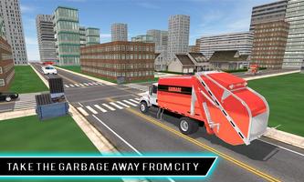 Real City Garbage Truck sim 3D screenshot 2