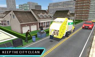 Real City Garbage Truck sim 3D screenshot 3