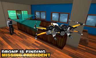 Spy Drone Simulator : President Security Mission screenshot 3