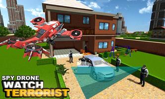Spy Drone Simulator : President Security Mission poster