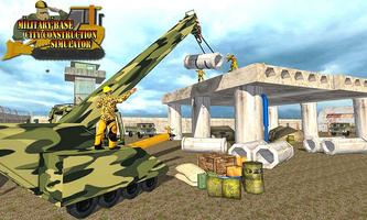 Army Base Construction poster