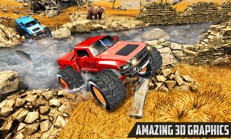 Offroad Monster Truck Hill Adv 海報