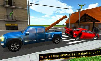 vận chuyển Tow Truck Xe Sim ảnh chụp màn hình 1