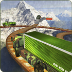 Army Cargo Truck Hard Driving icon