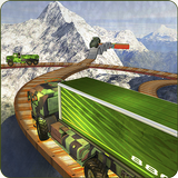 Army Cargo Truck Hard Driving icon