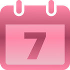 Calendario Menstrual Ovulación icono