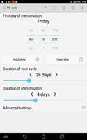 Menstrual Ovulation Calendar ภาพหน้าจอ 2