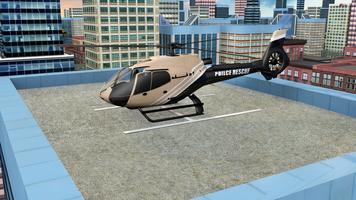 911 City Police Helicopter Rescue Mission 2018 تصوير الشاشة 3