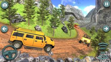 Offroad Jeep mountain Climb Rally 2018 3D capture d'écran 1
