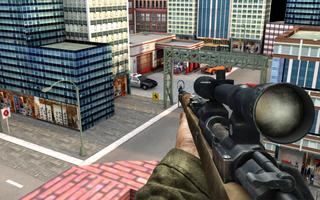 City Sniper Gun Shooter 3D - Survival Battle Affiche