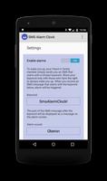 SMS Alarm Clock capture d'écran 1
