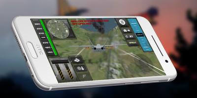 Fly F18 Jet Fighter Airplane Game Attack 3D Free โปสเตอร์