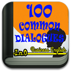 100 Common Dialogues- Business icône