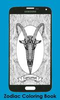 Zodiac Coloring Book - Coloring Book For Adult Affiche