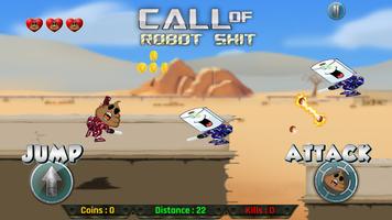 Call of Robot Shit captura de pantalla 3