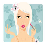 Photo makeup retouch