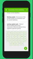 Accounting Terms Dictionary capture d'écran 3