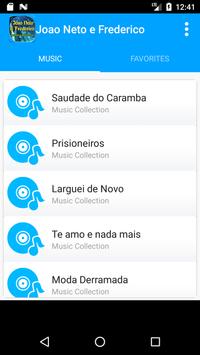 João Neto e Frederico Music Lyric screenshot 1