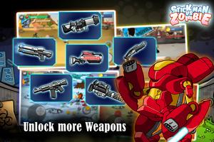 Stick vs zombie - Stickman warriors - Epic fight تصوير الشاشة 1